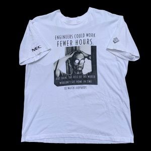 Vintage “Engineers Could Work Fewer Hours” Shirt